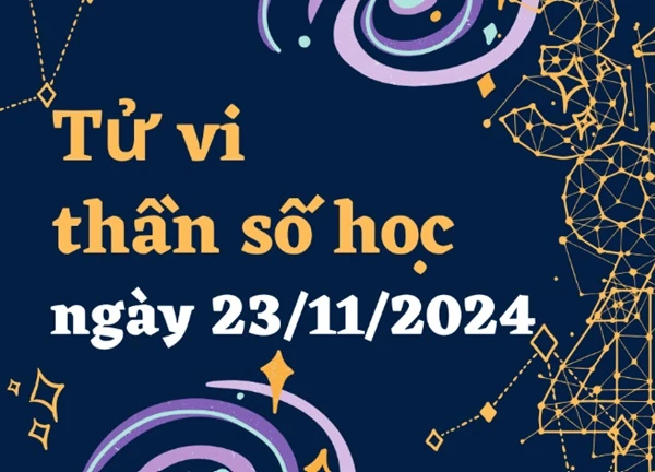 Thần số học thứ 7 ngày 23/11/2024: Số 3 overthinking, số 7 nghỉ ngơi