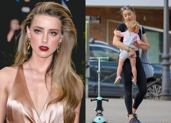 Mỹ nhân sở hữu gương mặt tỷ lệ "vàng" Amber Heard sắp đón đứa con thứ 2