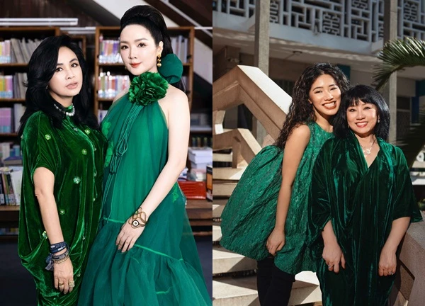 Hoa hậu Giáng My "đọ sắc" cùng diva Thanh Lam, gợi cảm tuổi trung niên