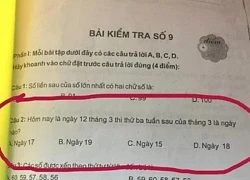 Bài toán tính ngày tháng của học sinh tiểu học khiến người lớn cũng phải lao đao