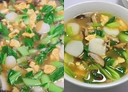 Bữa tối chỉ cần nấu 1 món ăn siêu dễ mà nước dùng ngọt ngon đậm đà, nguyên liệu mềm dẻo rất hấp dẫn