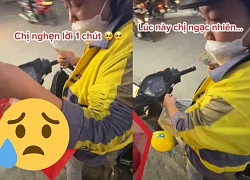 Clip nữ shipper call với con: bị chủ quán dúi &#8216;vật lạ&#8217; vào tay, cái kết nghẹn?