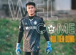 Thủ môn Bùi Tiến Dũng khoác áo đội bóng thứ 6 tại V-League