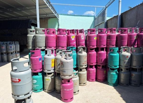 Phát hiện cơ sở nghi sang chiết gas trái phép