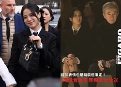 Jisoo hóa &#8220;chị Tư&#8221; Wednesday xinh ngút ngàn tại Paris Fashion Week, bất ngờ chễm chệ ngồi hàng ghế đầu với &#8220;bố chồng tương lai&#8221; của Lisa!