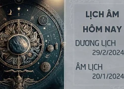 Lịch âm dương hôm nay 29/2/2024 - Lịch vạn niên 29/2 - Xem lịch âm, lịch dương, giờ hoàng đạo ngày 29/2/2024