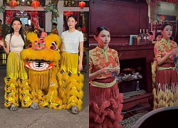 Thùy Tiên "rủ" Lương Thùy Linh đi múa lân: Người chuyên nghiệp, người tấu hài