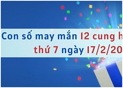 Con số may mắn theo 12 con giáp hôm nay 17/2/2024