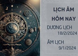 Lịch âm dương hôm nay 18/2/2024 - Âm lịch 18/2 chính xác nhất - Lịch vạn niên 18/2/2024