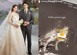 Kimmy Kimberley xác nhận mang thai con đầu lòng sau vài tháng về chung 1 nhà với ông xã tài tử