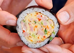 Bật mí công thức làm kimbap trứng chiên đơn giản thơm ngon