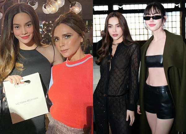 Hồ Ngọc Hà chung khung hình dàn sao quốc tế: Visual slay bất chấp, nổi bật khi khoe sắc cạnh Victoria Beckham