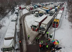 Ukraine hối thúc Ba Lan trừng phạt những người đổ ngũ cốc gần biên giới