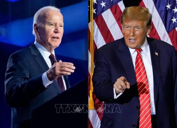 Bầu cử Mỹ 2024: Ông Donald Trump dẫn trước ông Joe Biden ở 7 bang chiến địa