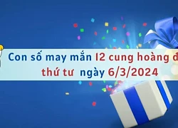 Con số may mắn hôm nay 12 cung hoàng đạo ngày 6/3/2024