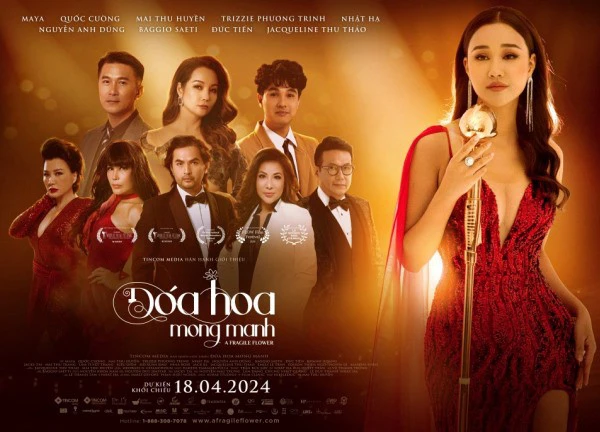 'Đóa hoa mong manh' tung trailer kịch tính, hé lộ nhiều góc khuất hậu trường phận đời người nghệ sĩ