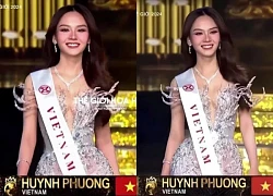 Mai Phương xuất hiện trong phần mở màn Miss World 2023, visual sáng bừng lấn át đối thủ