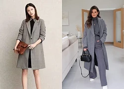 Một bước thành fashionista nhờ trang phục màu xám