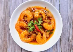 Làm món tôm rim mặn ngọt chỉ với 4 bước đơn giản nhưng cực hấp dẫn và hao cơm