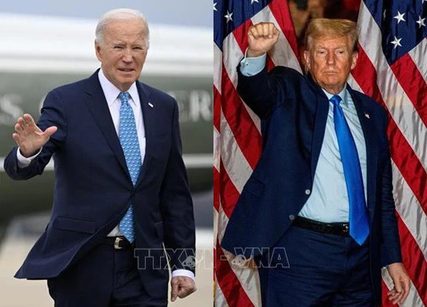 Bầu cử Mỹ 2024: Tổng thống J. Biden, ông D. Trump nỗ lực ghi điểm