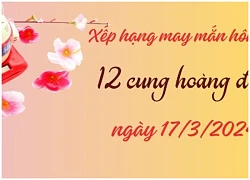 Con số may mắn hôm nay 12 cung hoàng đạo ngày 17/3/2024