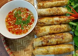 Cuối tuần làm nem rán thơm ngon đãi cả nhà