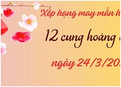 Con số may mắn hôm nay 12 cung hoàng đạo ngày 24/3/2024