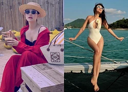 Mỹ nhân Việt đua nhau đi biển tránh nóng, "đốt mắt" với bikini gợi cảm