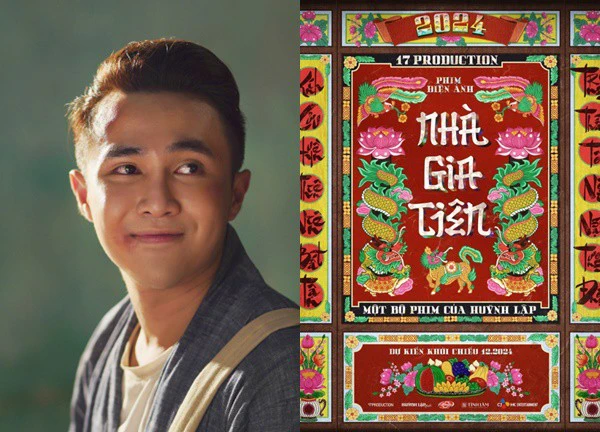 Dự án điện ảnh "Nhà Gia Tiên" tung first-look poster ấn tượng, đánh dấu sự trở lại đường đua điện ảnh của Huỳnh Lập