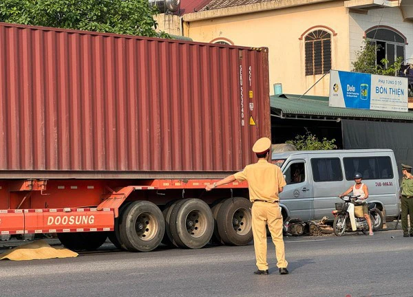 Đâm xe liên hoàn trên Quốc lộ 1A ở Quảng Trị, 1 người tử vong