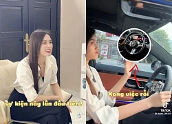 Hoa hậu Đỗ Hà tự lái xe về quê Thanh Hoá, sở hữu xế hộp tiền tỷ Mercedes ở tuổi 23