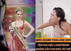 Tân MG Thái Lan cật lực livestream bán hàng cho Mr. Nawat, phủ nhận mua giải