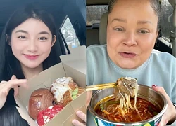 'Tiên nữ mukbang' Quỳnh Trương 'tắt đèn' trước quý cô mukbang Mexico, bít cửa so