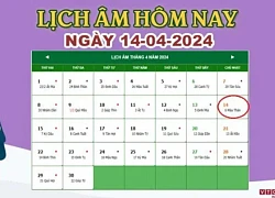 Lịch âm 14/4 - Âm lịch hôm nay 14/4 chính xác nhất - lịch vạn niên 14/4/2024