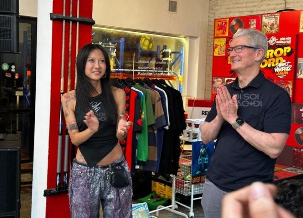 Suboi khoe visual nổi bật trong buổi gặp gỡ đặc biệt với CEO Tim Cook tại Hà Nội