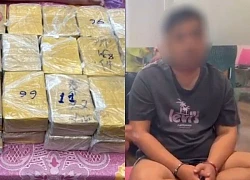 Triệt phá đường dây vận chuyển 184 bánh heroin