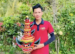 Chàng trai giữ hồn điệu múa Rô-băm của đồng bào Khmer