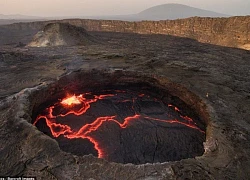 Cận cảnh núi lửa Etra Ale ở Ethiopia - Nơi được mệnh danh là "Cổng địa ngục"