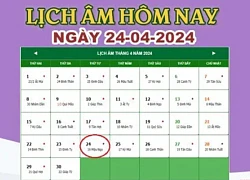 Lịch âm 24/4 &#8211; Âm lịch hôm nay 24/4 chính xác nhất &#8211; lịch vạn niên 24/4/2024