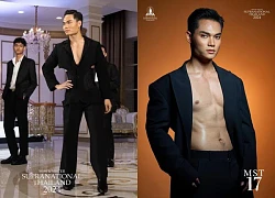 Thí sinh thi nam vương catwalk mượt hơn hoa hậu, cởi áo &#8220;flex&#8221; body cực phẩm