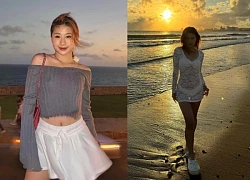 Hot girl TDDC Phạm Như Phương đáp trả gắt khi bị soi &#8220;đi biển mà mặc đồ tắm&#8221;