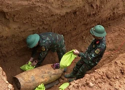 Quảng Bình: Hủy nổ an toàn quả bom lớn còn nguyên kíp nổ