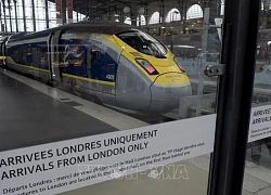 Dịch vụ tàu cao tốc Eurostar từ London đến Paris bị gián đoạn nghiêm trọng