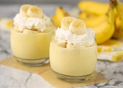 Cách làm pudding chuối béo ngậy, mềm xốp, thơm nức mũi, giải nhiệt ngày nắng nóng