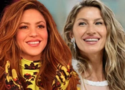 Shakira làm bạn với siêu mẫu Gisele Bndchen