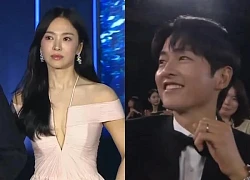 Song Joong Ki &#8211; Song Hye Kyo tại ngộ ở Baeksang 2024, cười rạng rỡ khi cham mặt?