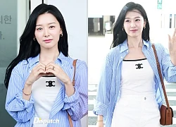 "Nữ hoàng nước mắt" Kim Ji Won hóa "Nữ hoàng sân bay": Lên đồ đơn giản vẫn xinh ngất ngây, khoảnh khắc kinh ngạc viral MXH