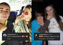 Thật thú vị: "Tập thể người yêu cũ" đồng loạt chức mừng Justin Bieber lên chức bố, chỉ trừ có "ai kia"!