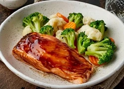 Cá hồi áp chảo sốt Teriyaki lạ miệng, đưa cơm mà vô cùng dễ làm