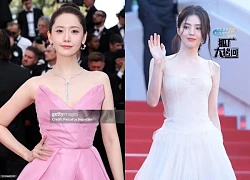 Mỹ nhân Kbiz "đại chiến" Cannes: Han So Hee như Bạch Tuyết phát sáng, Yoona diện váy hồng gây tranh cãi